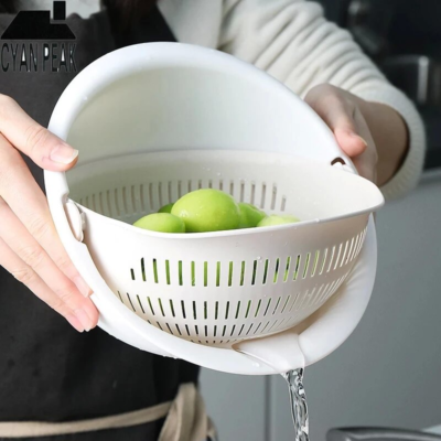 Panier Passoire à double égouttoir