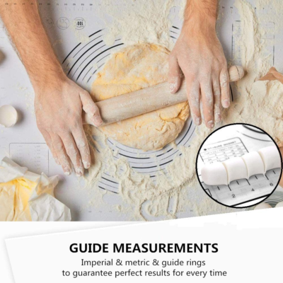 Tapis de pâte à pétrir Polymères de cuisson en silicone – Image 3