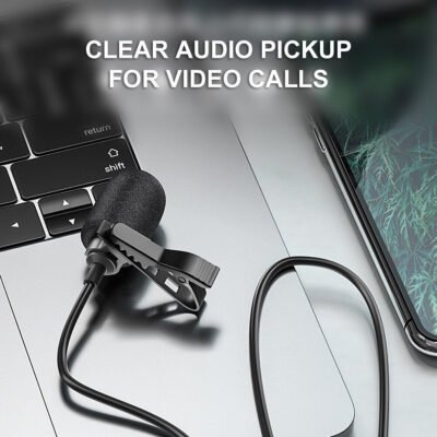 Micro pince cravate pour téléphone portable – Image 2