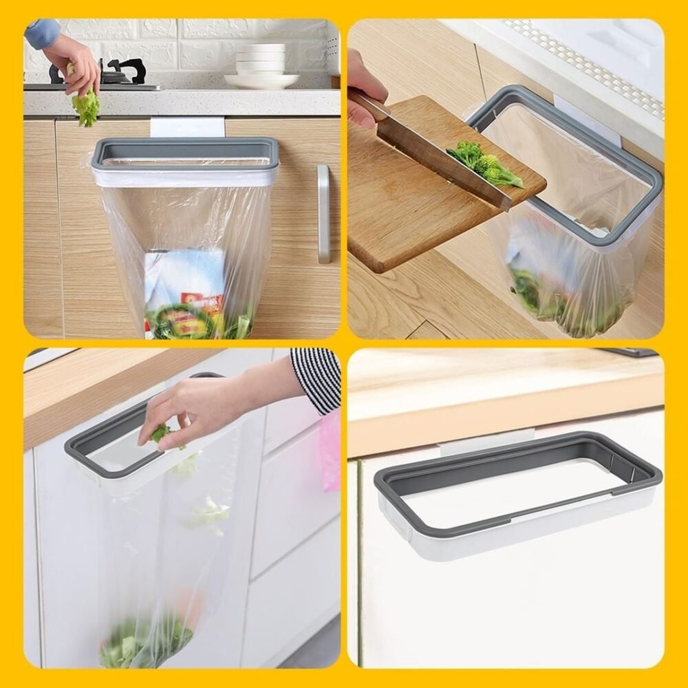 Support de sac poubelle suspendu forme carre – Image 2
