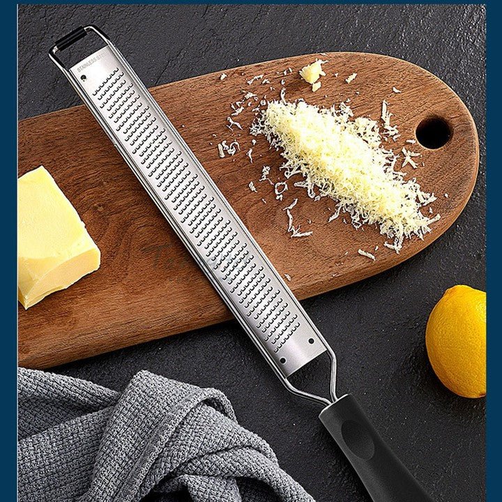Zesteur à Agrumes En Inox - Lot De 2 Tailles (grand Et Petit), Pour Citron, Fromage, Polyvalent
