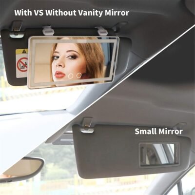 Miroir de maquillage de voiture lumineux – Image 5