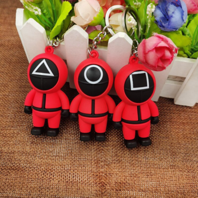 Porte-clés avec Motif Masque de la Série Squid Games – Image 8