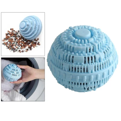 Boule de lessive anti enroulement pour machine à laver