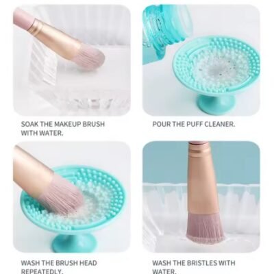 Brosse de nettoyage pour pinceaux de maquillage 1