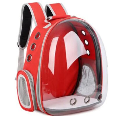 Sac à Dos Transparent pour Chat et Animaux de Compagnie