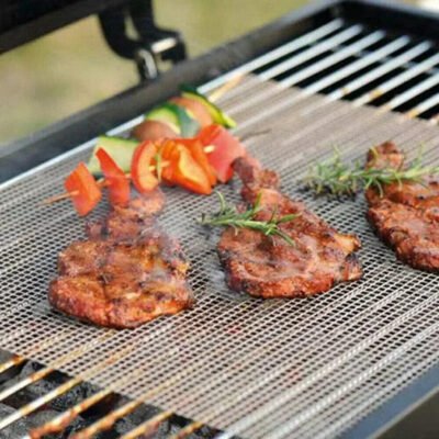 Tapis de cuisson grille de Barbecue 2 pcs