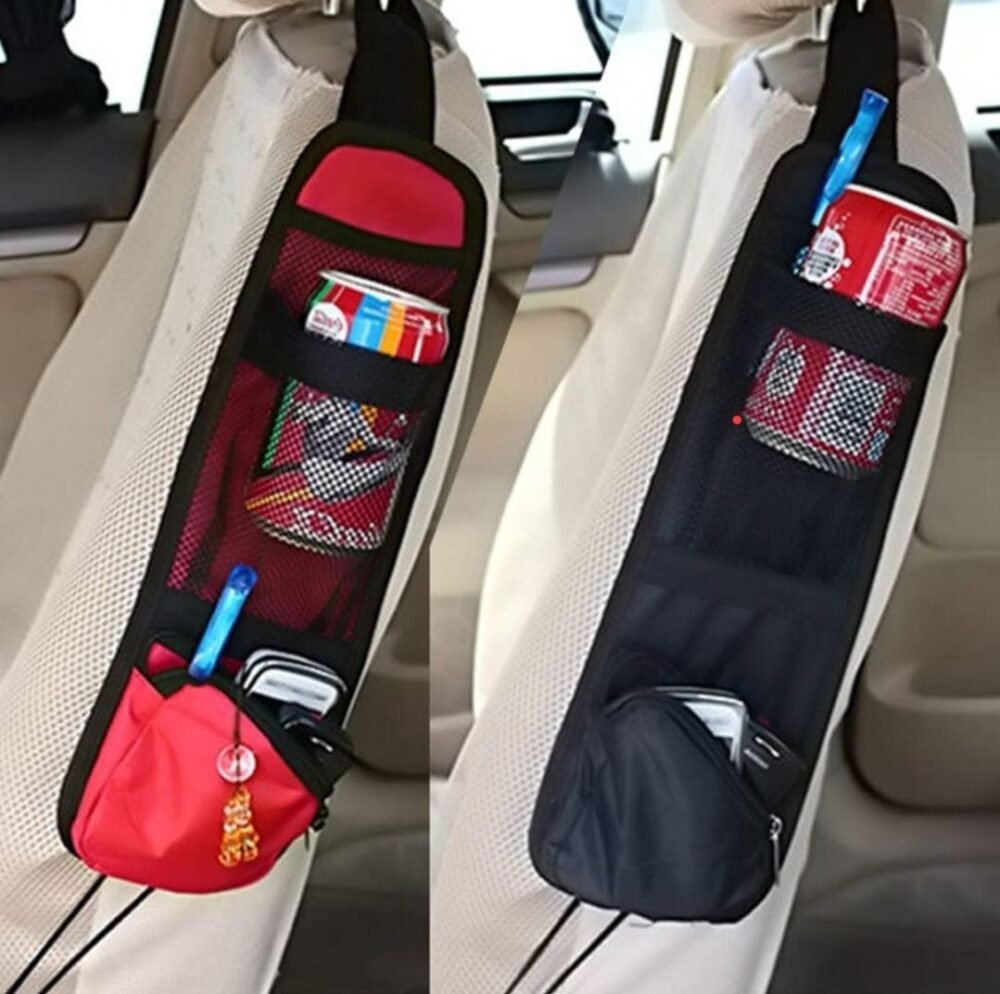 Organisateur Latéral de Siège de Voiture - Corde Réglable 4