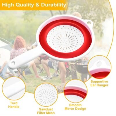 Panier filtre de fruits et légumes pliable – Image 4
