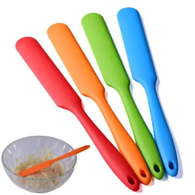 Spatule à pâtisserie en silicone à Long manche