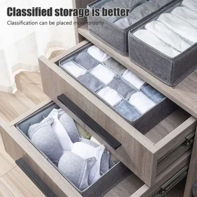 Boîte de rangement pliable pour sous-vêtements – Image 2