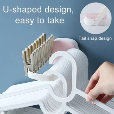 Support cintre mural pliable
