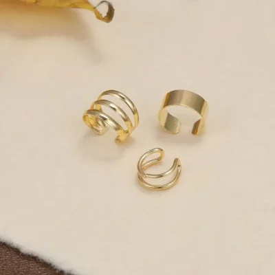 Ensemble de 3piéces faux Piercing réglable pour femme – Image 3