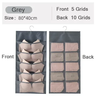 Sac de rangement pliable double face pour sous-vêtements – Image 10